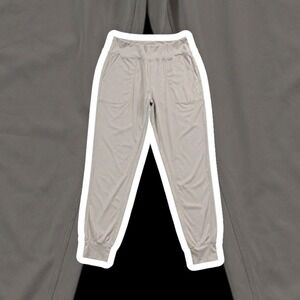 Soothfeel Jogger Pants Womens Medium Tan Lightweight Stretch Running Yoga